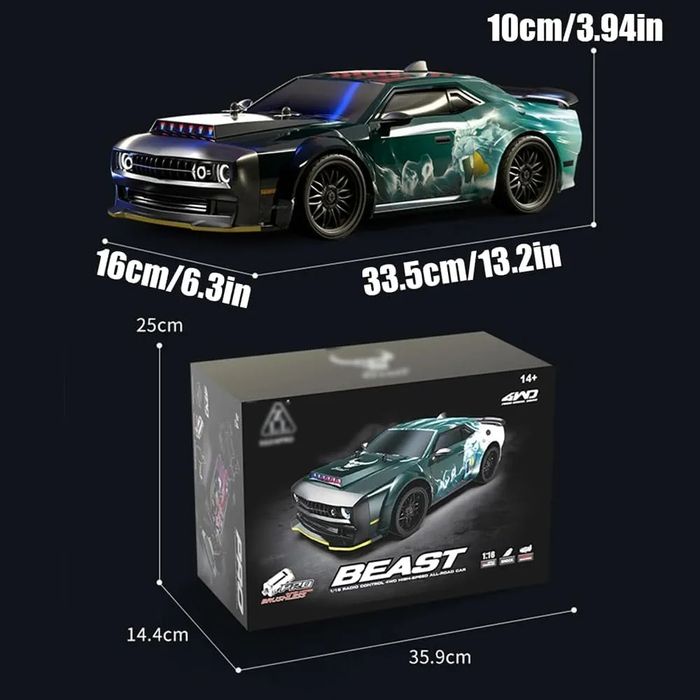 SG216PRO RC колички в мащаб 1.16 RC дрифт 2.4Ghz 4WD 50km/h