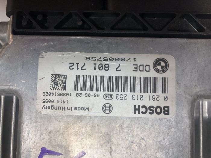 ECU Calculator motor Bmw 530D DDE7801712 EDC16CP35 E60