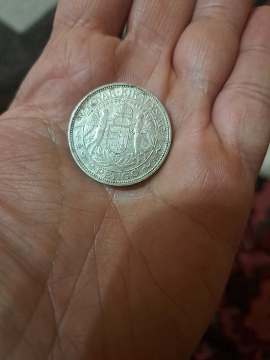 Moneda argint 2 pengo 1938