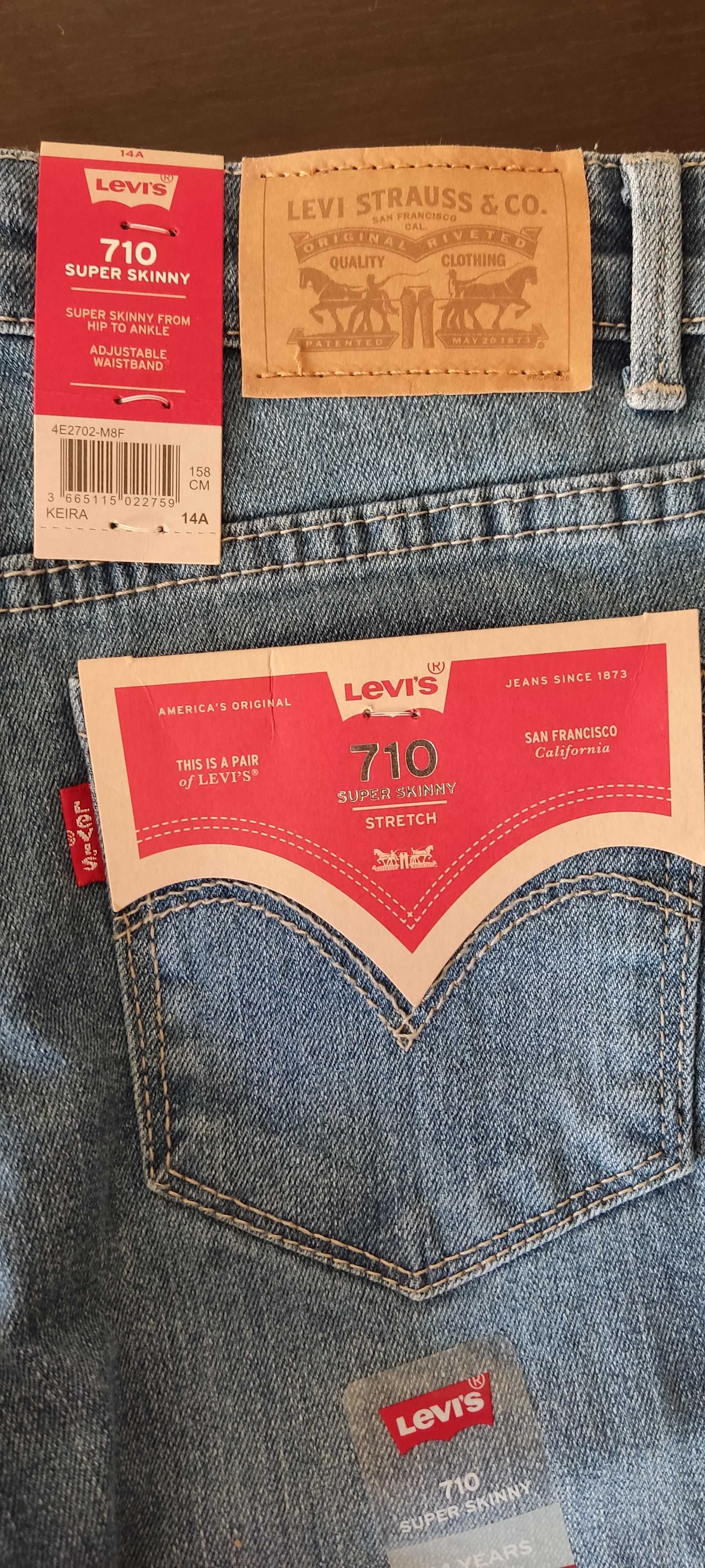 Levi's jeans 710 original 158cm super skinny