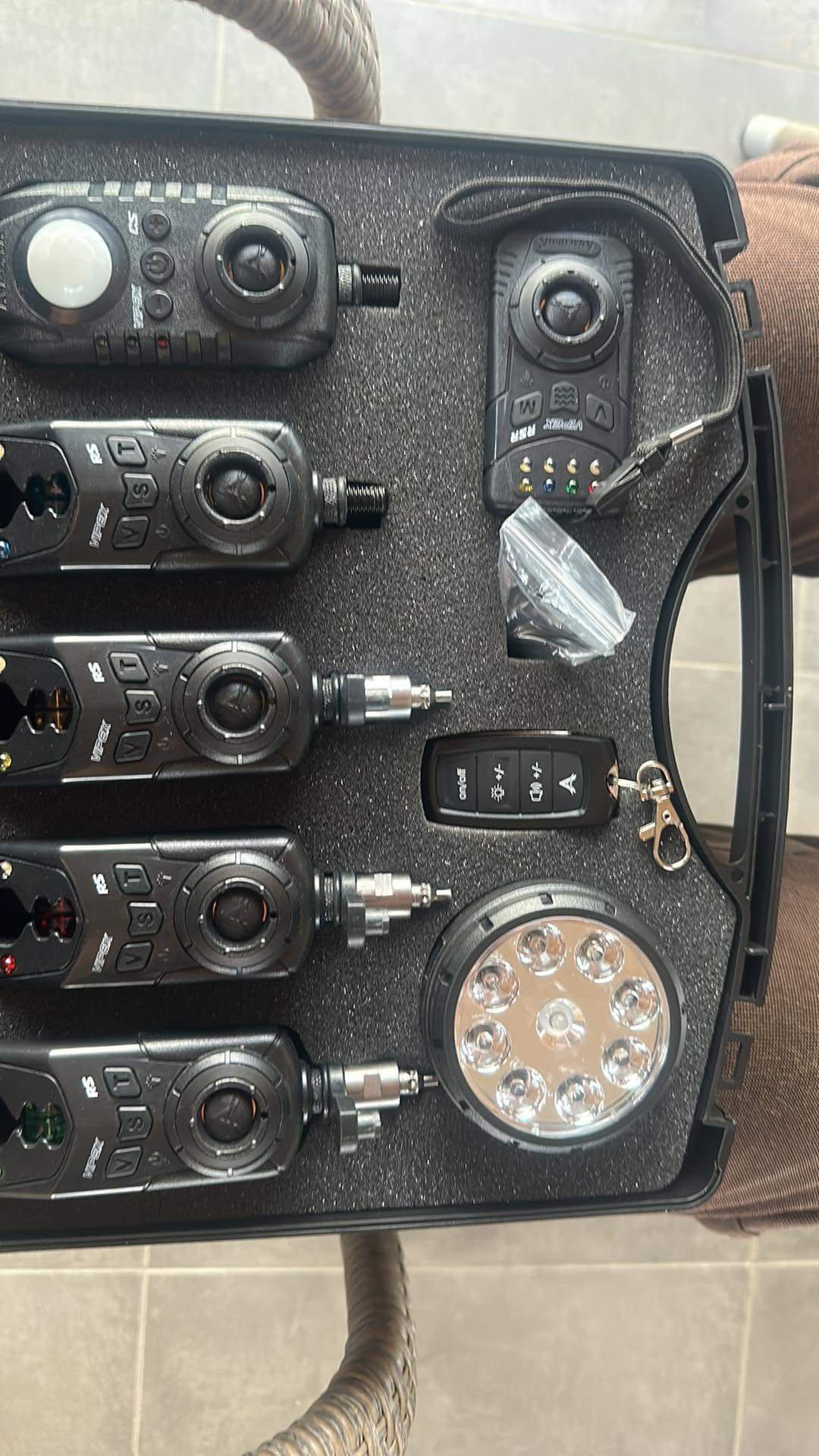 Комплект сигнализатори с охрана и лампа - ANACONDA Vipex RS Profi set