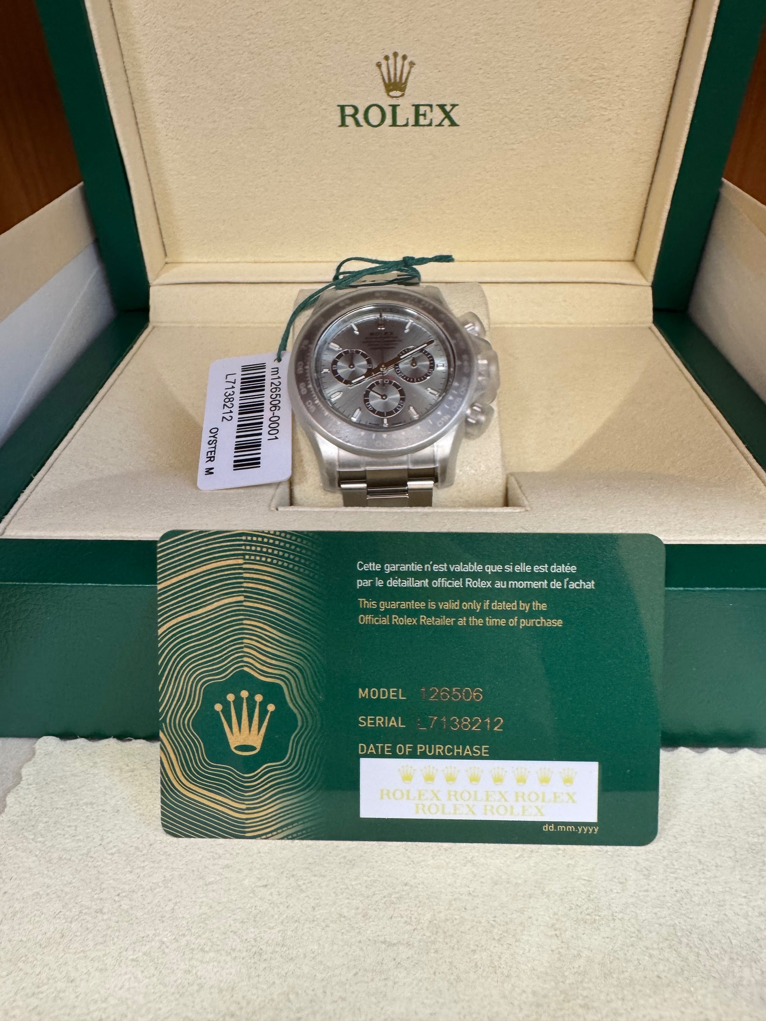 Rolex Cosmograph Daytona m126506