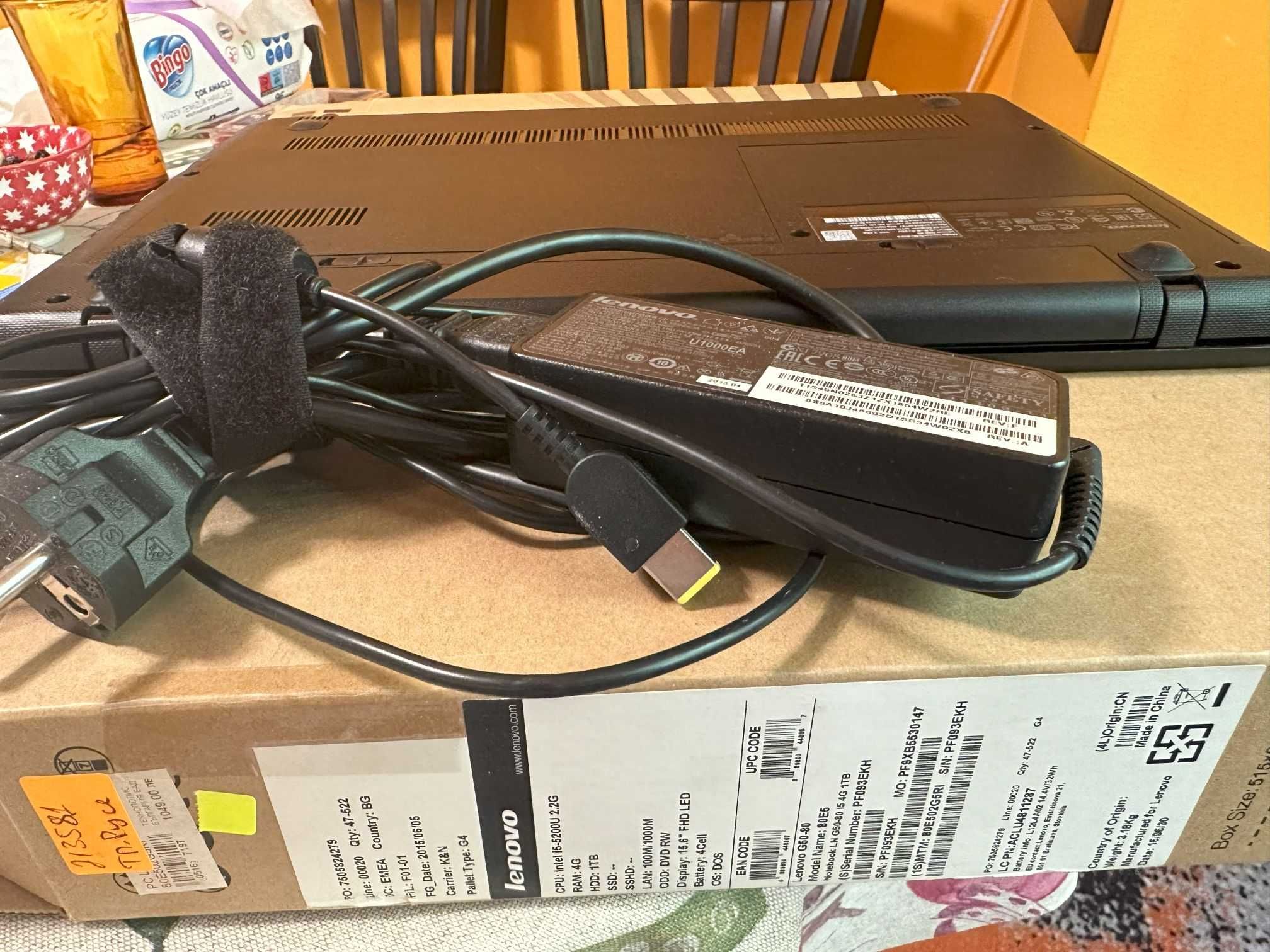 Laptop Lenovo G50-80