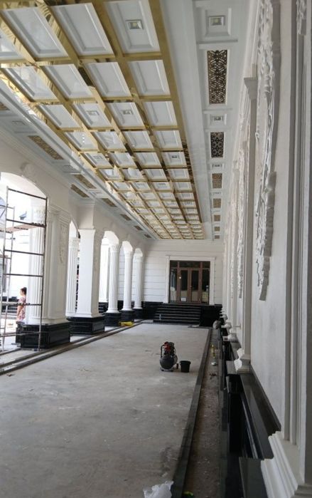 Fasat ishlari Samarqant Tiravertin Marmareno Atachento