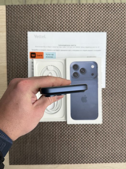 НОВ!36М ГАР *ЛИЗИНГ* iPhone 17 Pro Deep Blue 256Gb /Айфон Гаранция