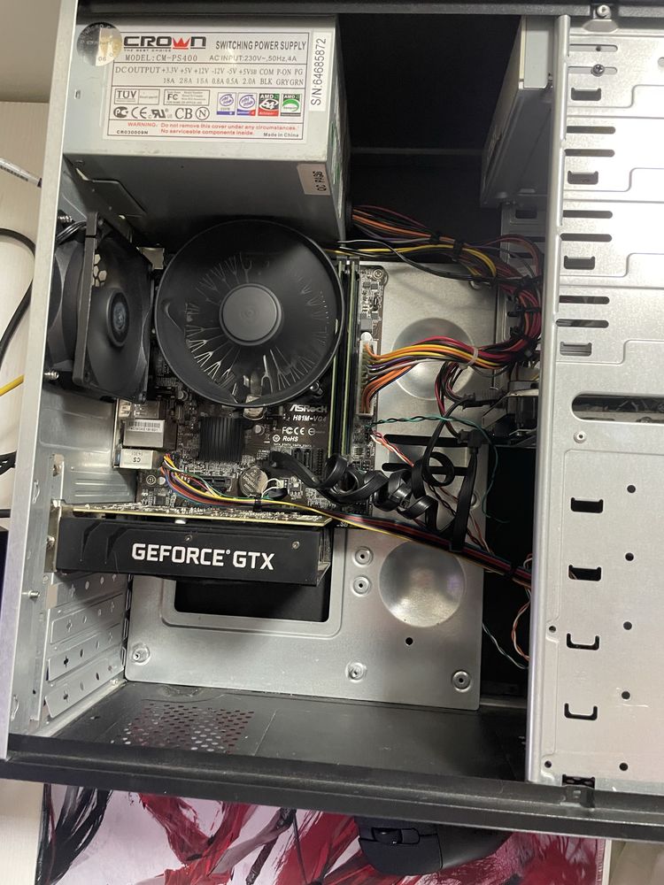 Компьютер в сборе/Комплекте ,i5 4460,GTX1650 4GB, 8ОЗУ, SSD120, HDD500