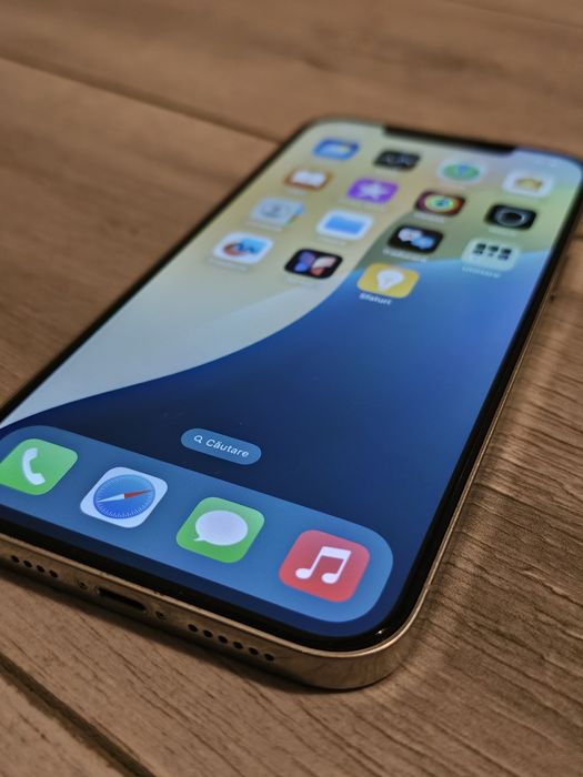 iPhone 12 Pro Max – 128GB, Alb, stare foarte bună