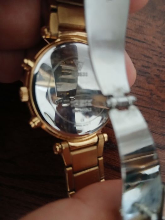 Ceas GUESS tip Quatrz analog colectia Solstice rezistent la apa 3 ATM