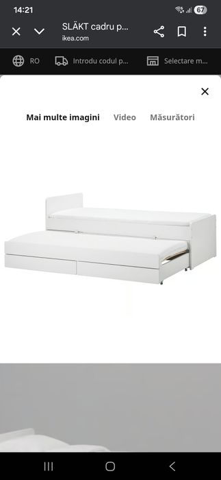 De vanzare Pat copil ikea