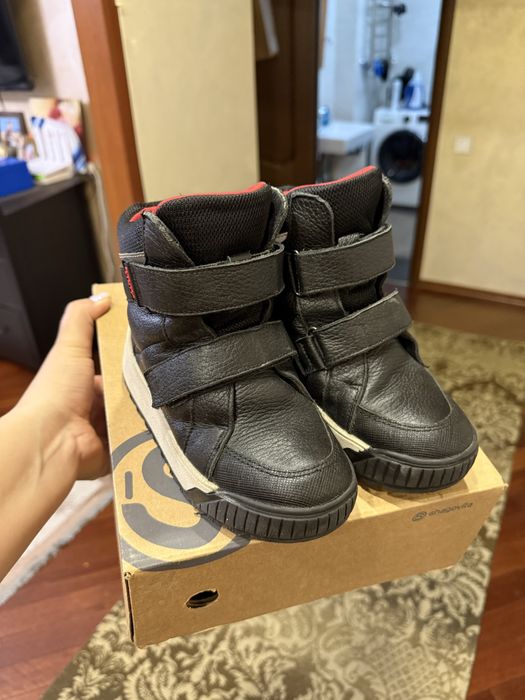 Кожанные зимние сапоги Шаговита!