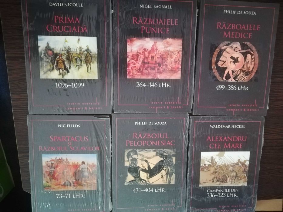 Campanii si batalii: Razboaie antice, Alexandru, Spartacus, Cruciada