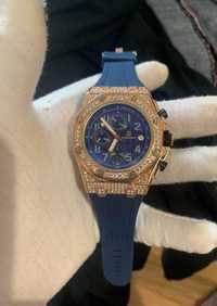 Audemars Piguet Royal Oak Blue Gold Diamonds мъжки часовник