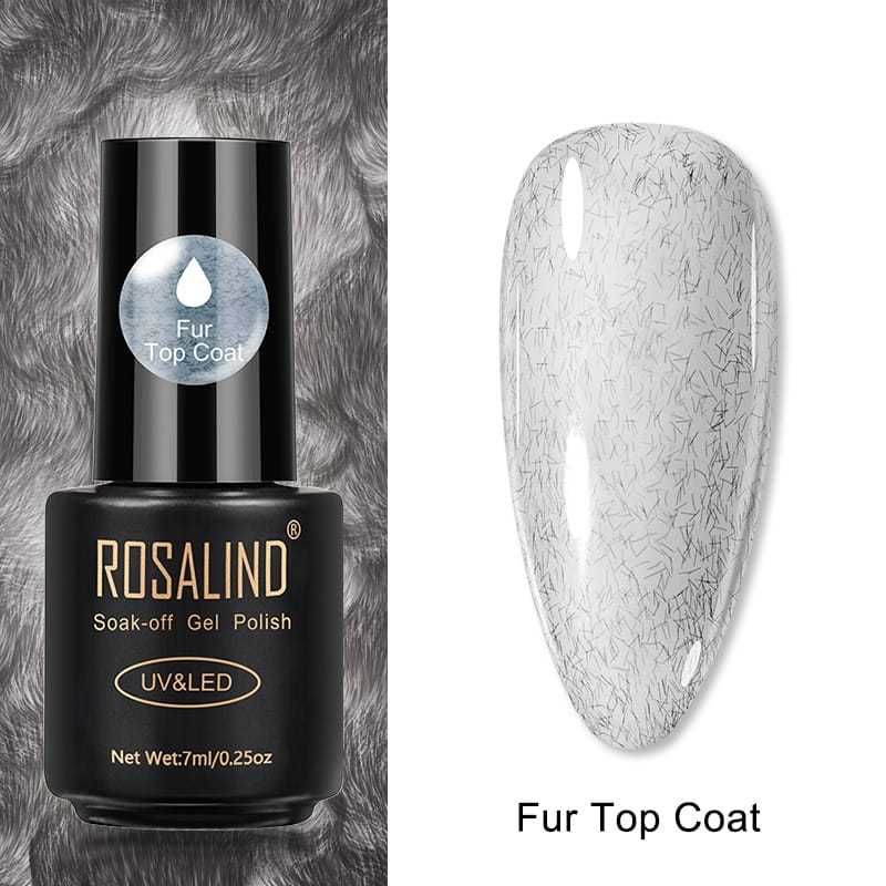 ROSALIND Fur Matt Top / ефект кадифе топ мат и топ