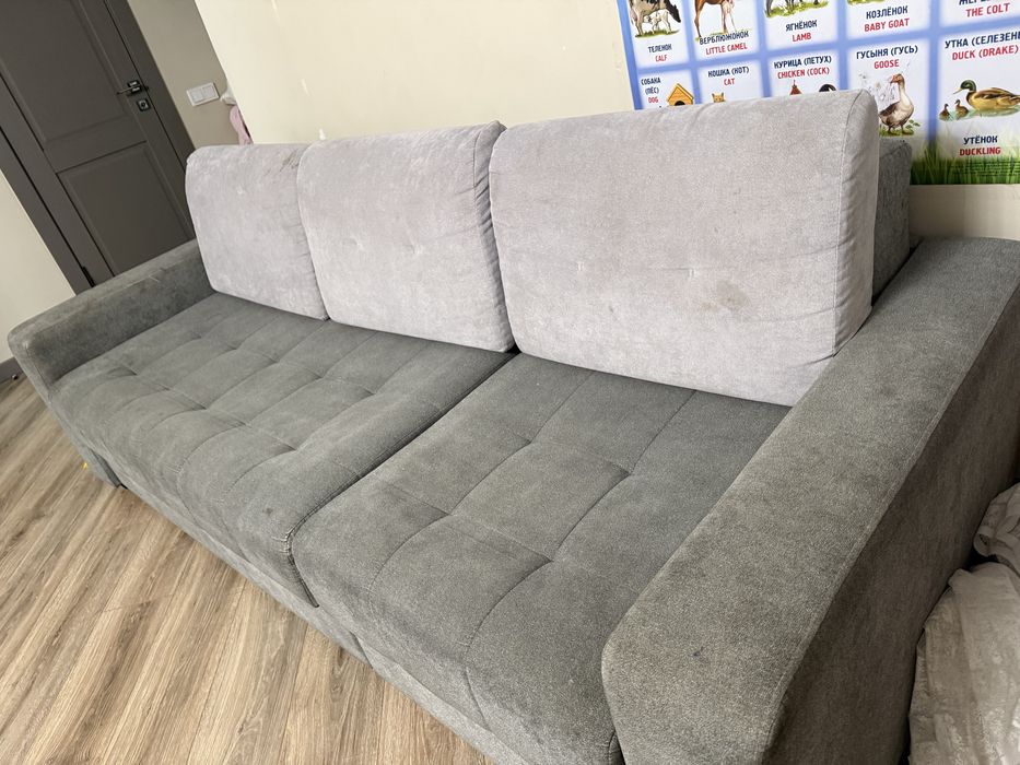 Продам диван 3х местный бу