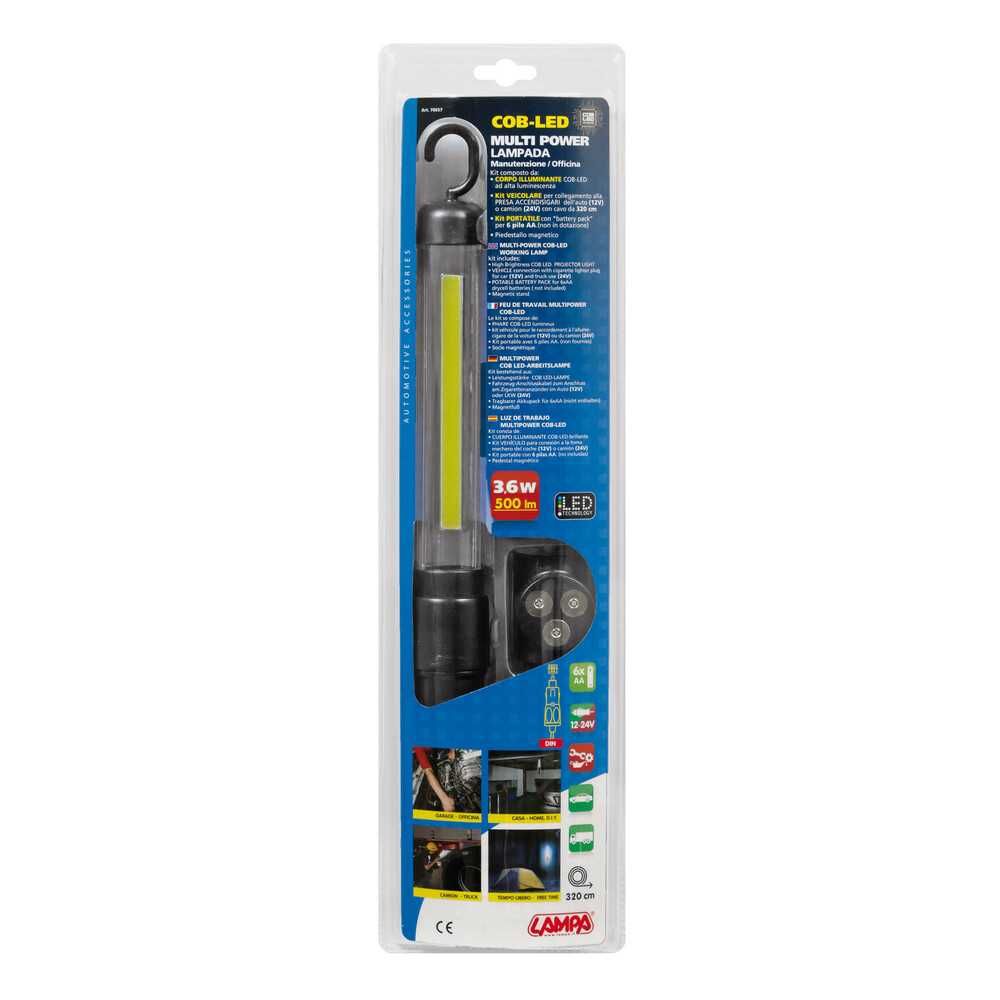 COB LED Multi Power, работна лампа – 12V-24V