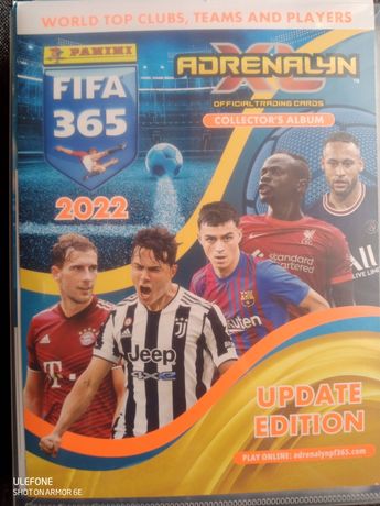 Panini FIFA 365 Uptade Edition 2022 Adrenalyn xl