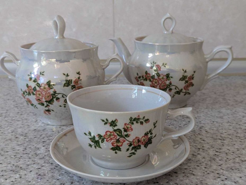 Редкий чайный сервиз (новый)