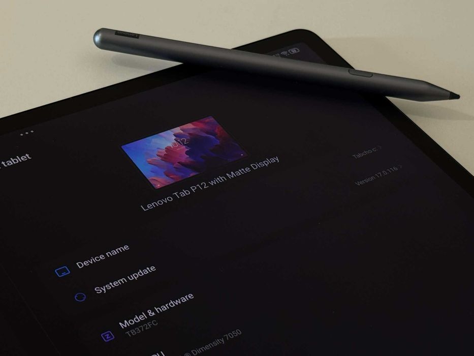 Бартер!Lenovo TabP12 Matte Display, 2.7" 3K + Lenovo Tab Pen (Писалка)