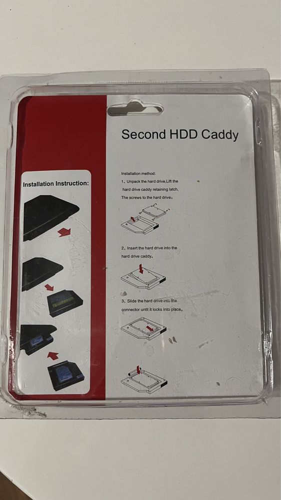 Dvd-rewritable  Second hdd caddy ,