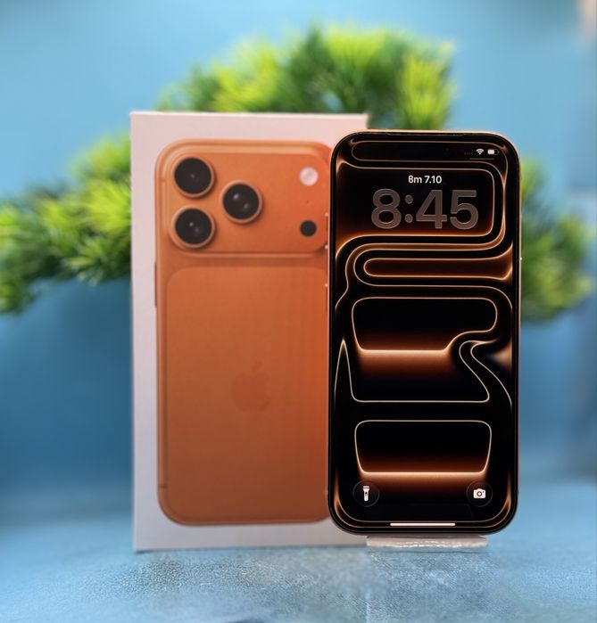 ГАРАНЦИОНЕН!!! Apple iPhone 17 Pro, 256GB, 5G, Cosmic Orange