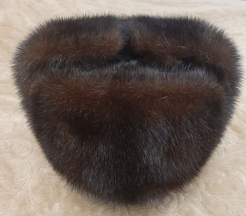 Шапка мужская норковая