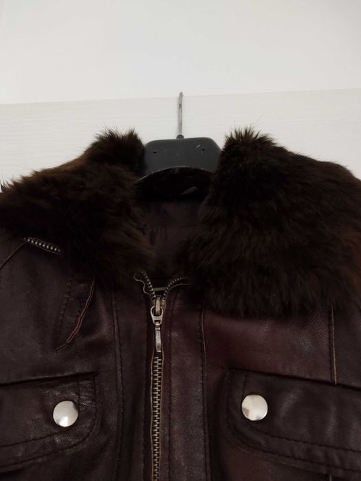 Якета естествена кожа S / M размер три вида