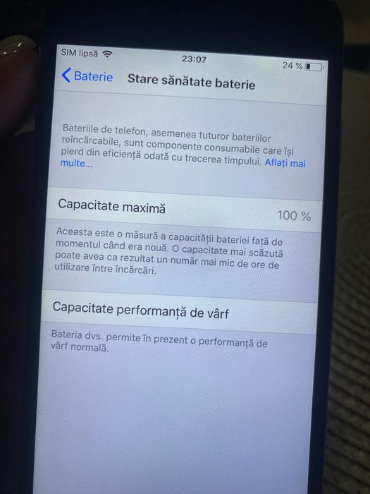 Iphone 6 64gb 100% sanatate baterie