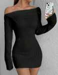 Rochie scurta pulover