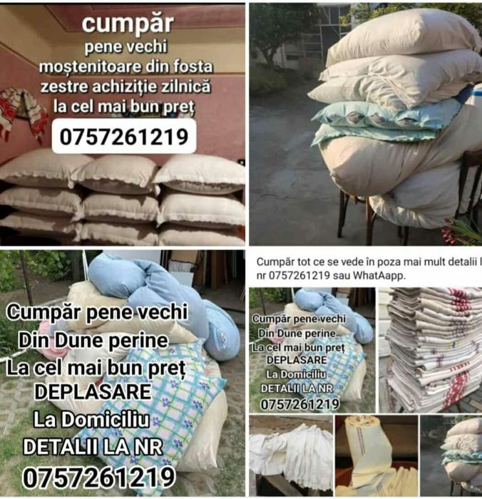 Pene din dune perine