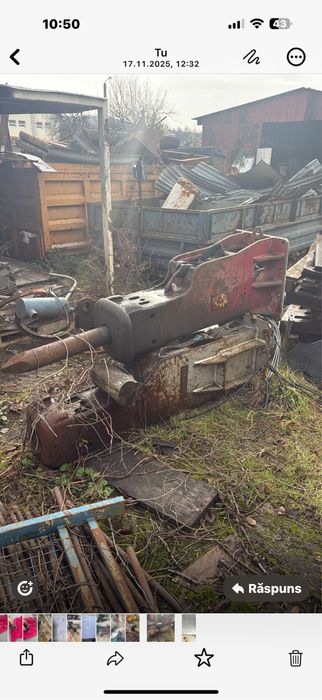 Pikoane / ciocane hidraulice pentru excavator