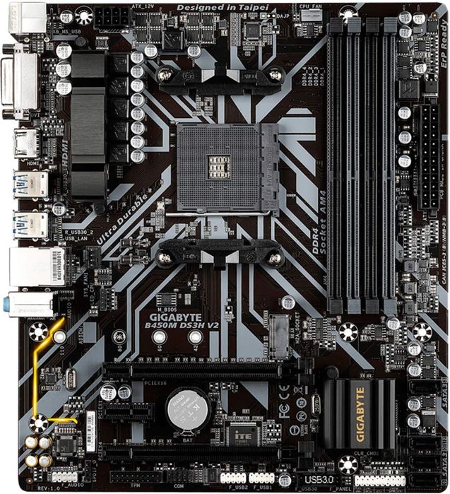 Gigabyte b450 amd am4 m 2 for ryzen 5