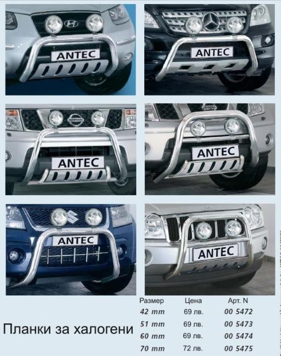Предна защита (Булбар) ОРИГИНАЛЕН за TOYOTA HILUX