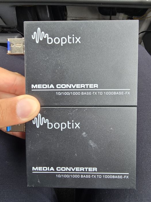 Продам два медиконвектор с SFP