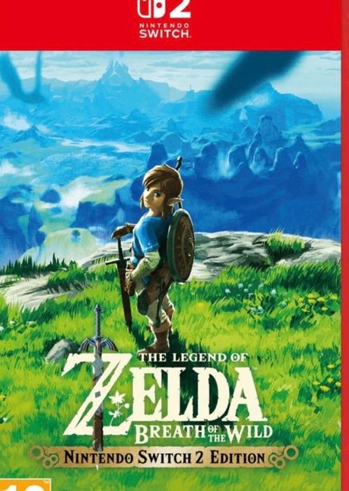 Nintendo Switch 2 + калъф и залепено стъкло + 2 игри