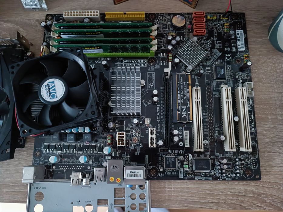 Kit Retro intel Q6600 8Gb  & MSI P6N SLI Platinium