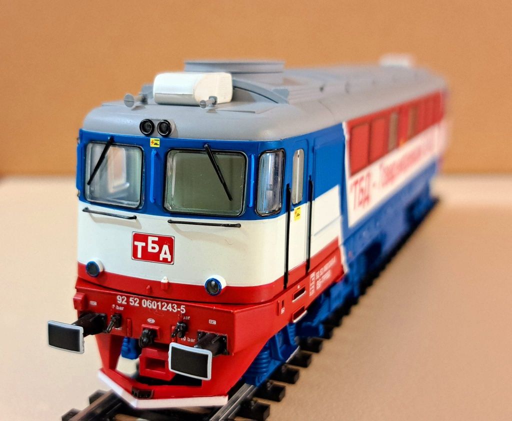 Дизелов Локомотив ТБД Карго 060 1243-5 Albert Model HO 1/87
