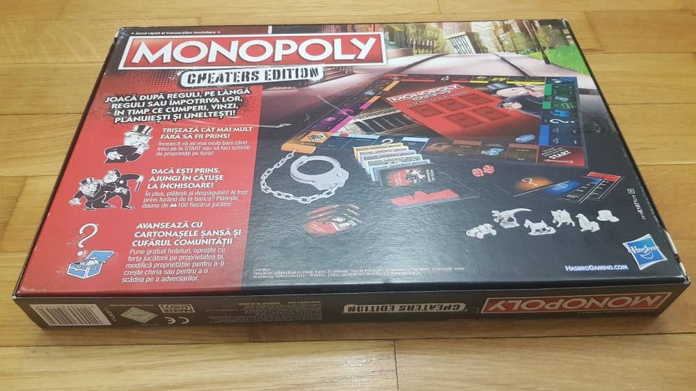 Joc Monopoly Trisorul - Cheaters Edition, ca NOU