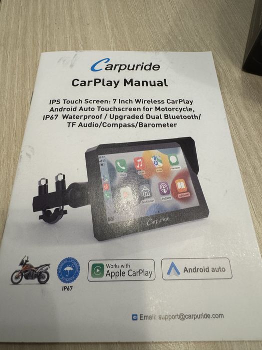 GPS moto Carpuride 720 pro