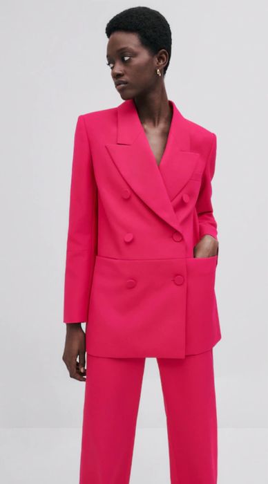 Sacou Massimo Sutti Studio roz fuchsia marime S