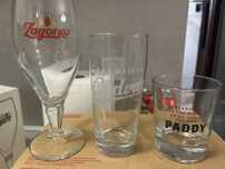 Комплект чаши Budweiser, paddy и Загорка
