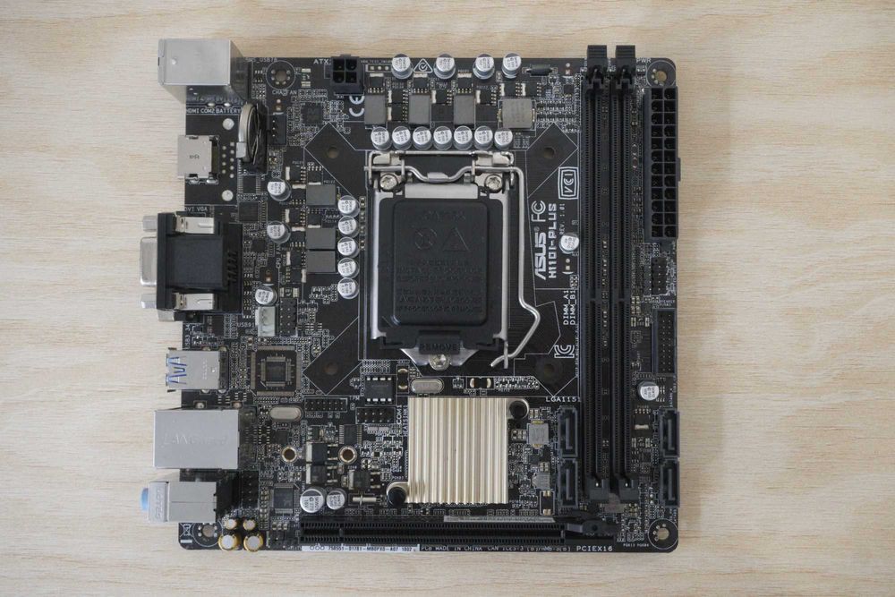 LGA1151 ITX Дъно, дънна платка H110i Asus Plus ITX 6/7th Intel/Вкл.ДДС