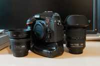 Nikon D7100 DX Camera with 35mm and 10-24mm lenses + accessories.
