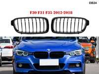 Grila Dubla Grilaj Negru Lucios Negru Lucios BMW F30 F31 2011-2018