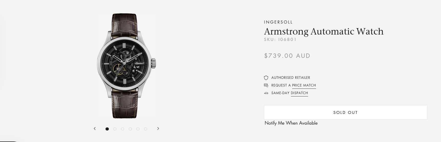 Ingersoll The Armstrong