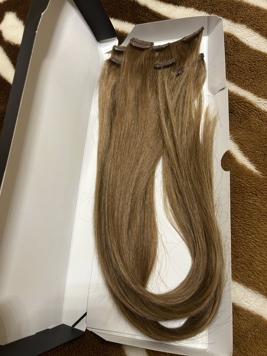 Extensii Clip On Saten Deschis 10