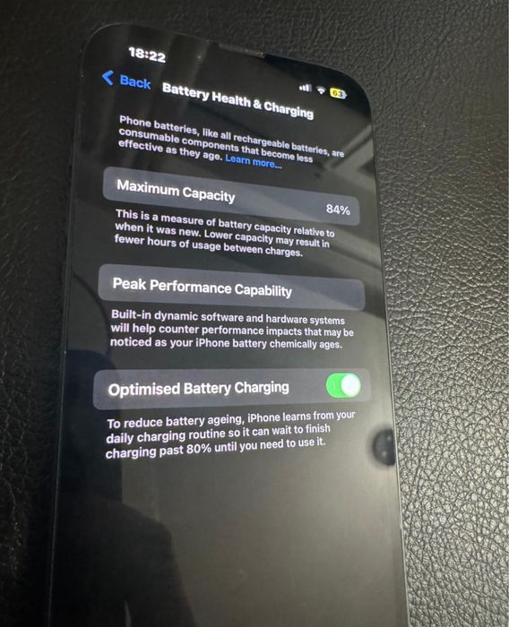 Iphone 14, midnight blue, stare perfecta