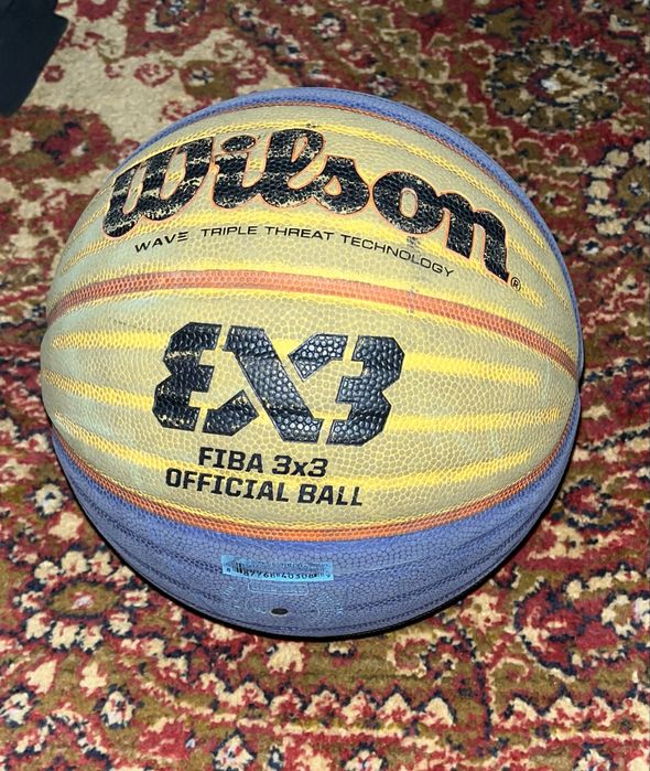 мяч wilson 3x3 оригинал брал на каспи