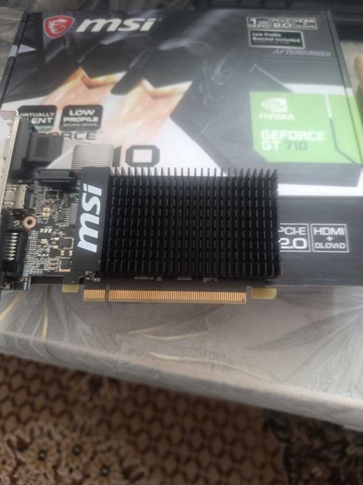 Продается видеокарта MSI GT-710  в коробке