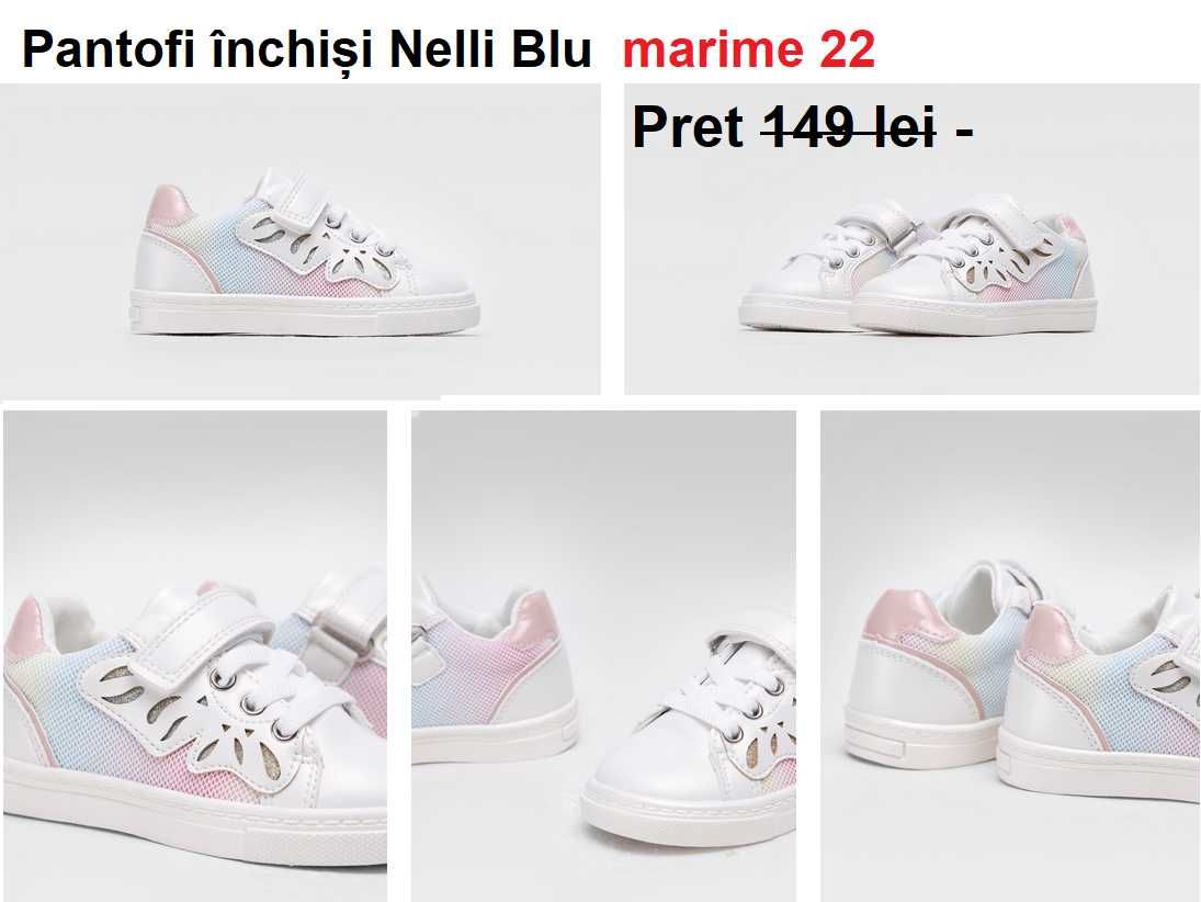 Pantofi închiși Nelli Blu  marime 22, 4 modele disponibile