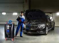 Reparatii si incarcare sisteme clima mercedes R744 co2